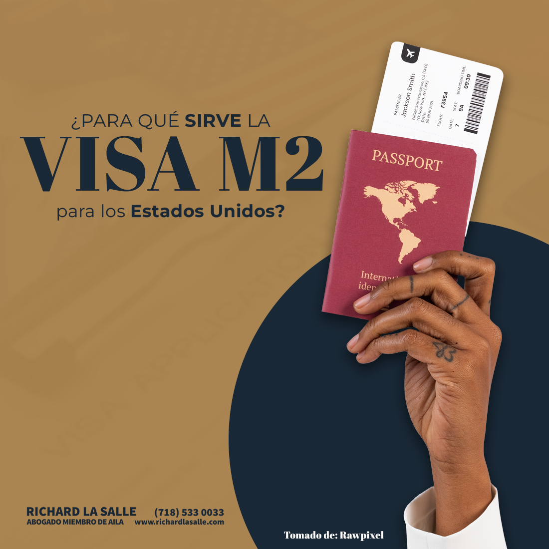 ¿Para qué sirve la Visa M2 para los Estados Unidos?